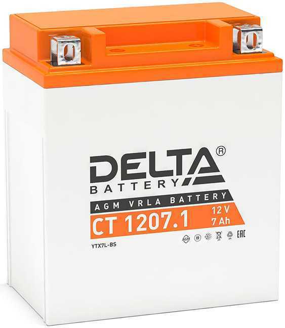 Delta CT 1207.1 Аккумуляторы фото, изображение
